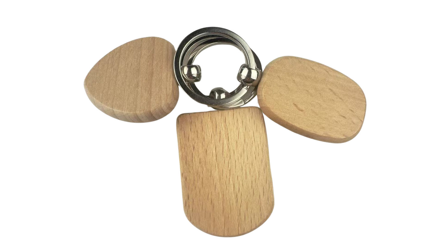 Graduation Gift Solid Wood Creative Keychain