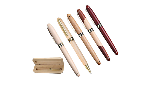 Creative Bamboo & Beech Wood Signature Pen
