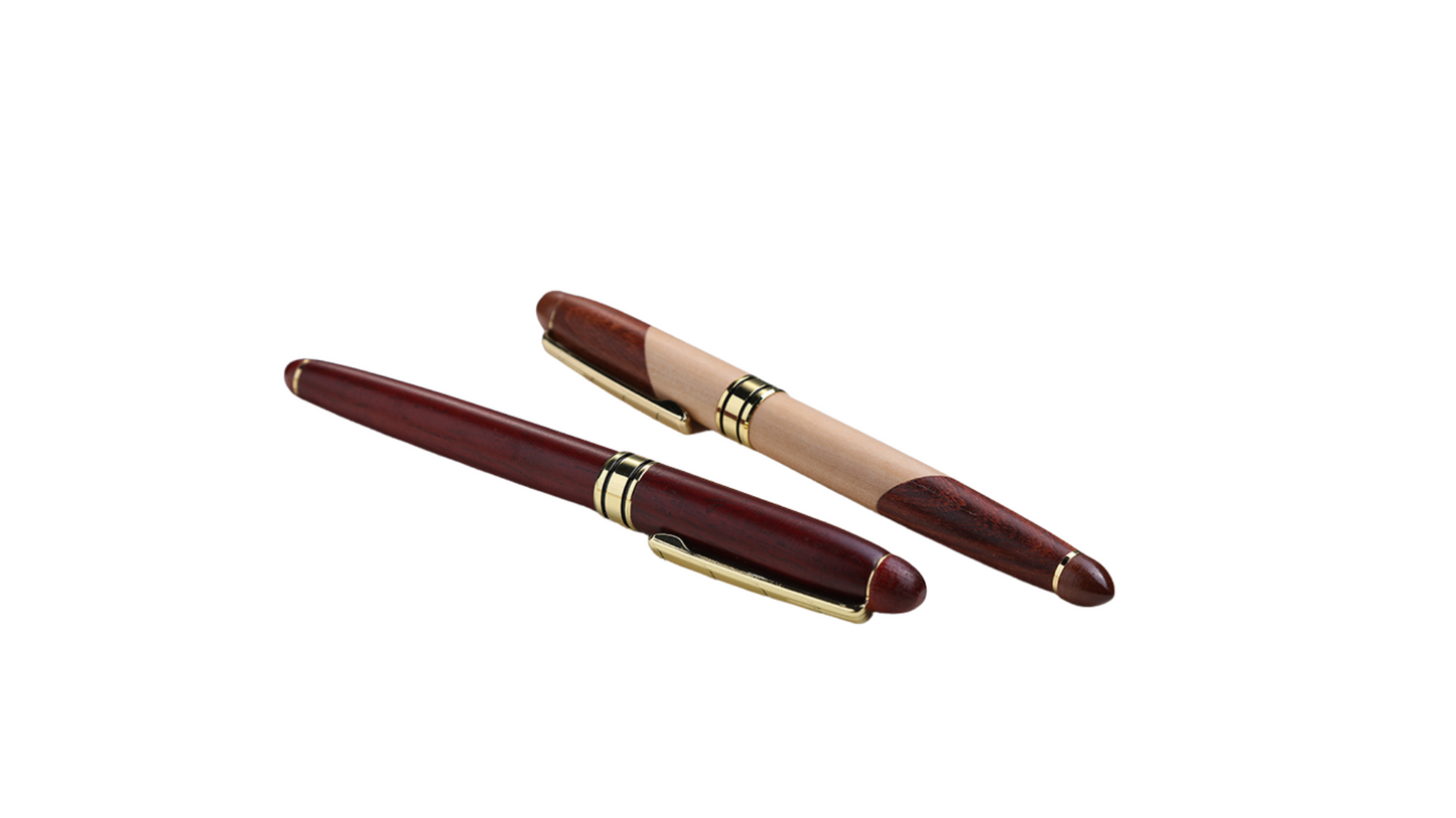 Creative Bamboo & Beech Wood Signature Pen