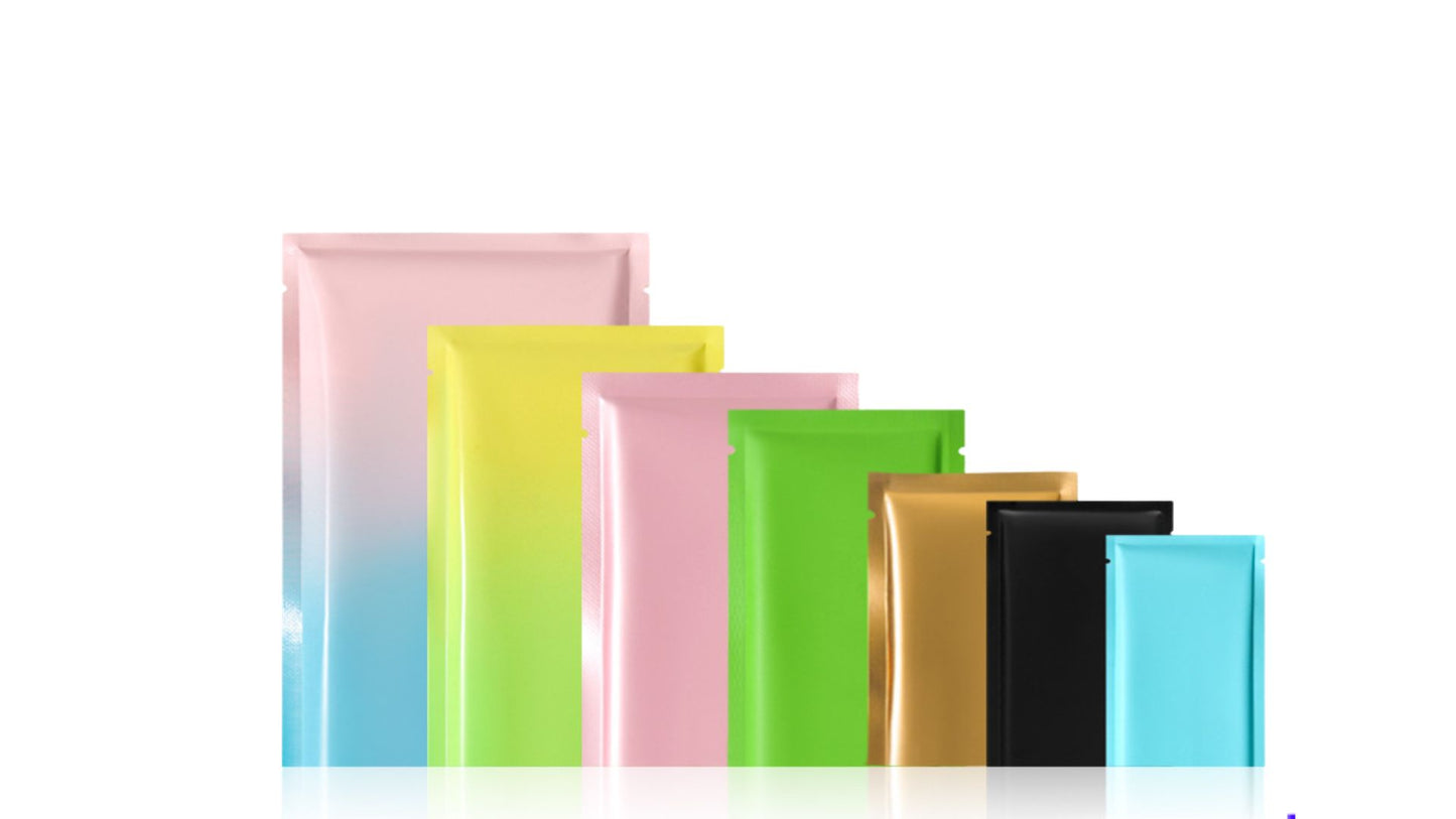 Colorful Aluminum Foil Flat Bags