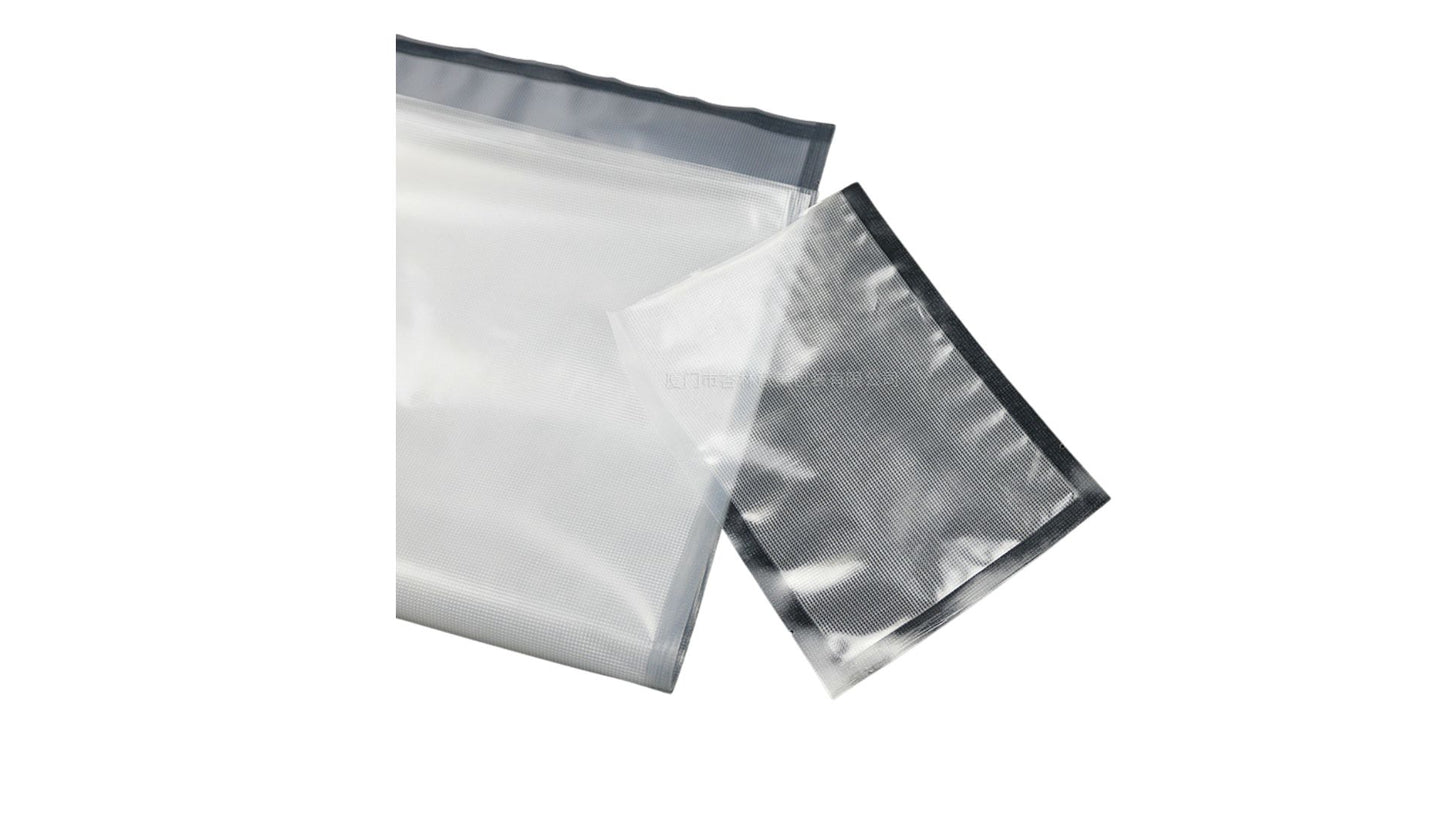 Patterned Transparent Vacuum Food Bags