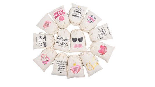 Cotton Drawstring Party Gift Bag