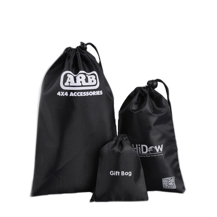 Premium Leatherette Custom Drawstring Bag – Personalized Gift & Promotional Pouch