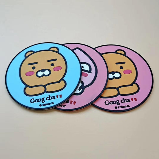 PVC Rubber Coaster – Custom Waterproof Promotional Drink Mat