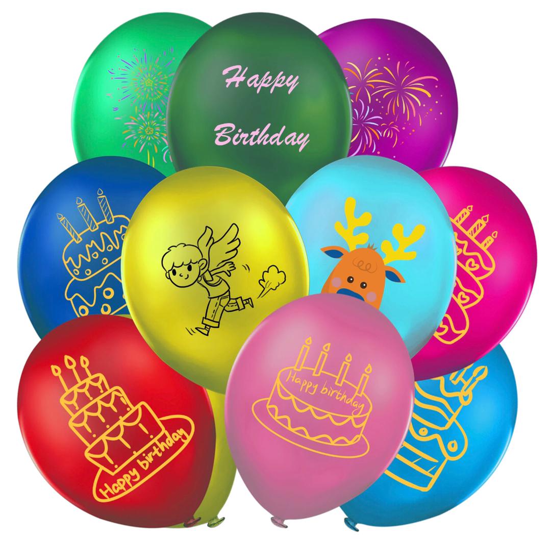 Printed Balloons
