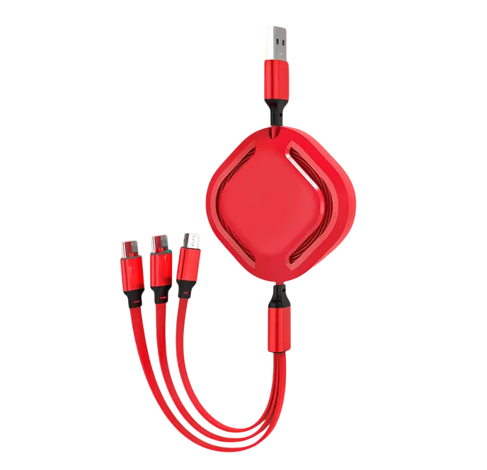 Retractable USB Charging Cable