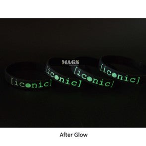 Text Glow In The Dark Wristbands