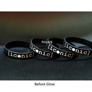 Text Glow In The Dark Wristbands