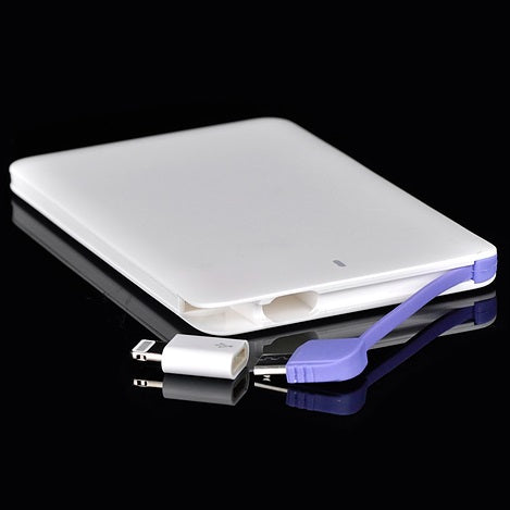 Ultra Thin Power Bank Logo Printing