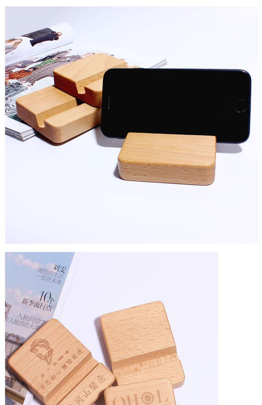 Wooden Phone Holder