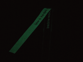 Woven Wristbands Glow in the Dark