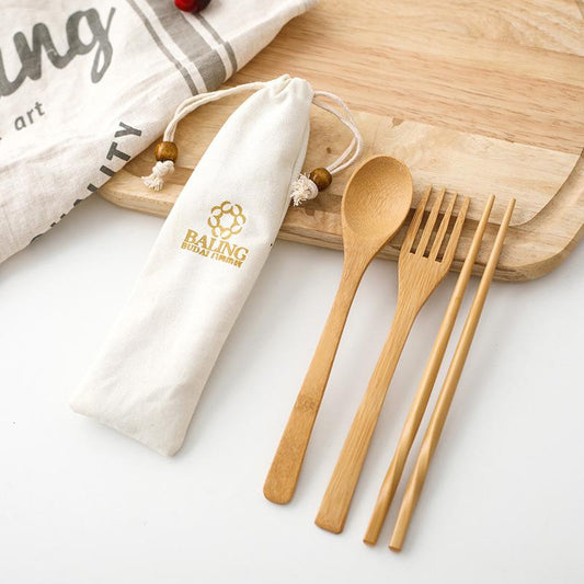 Bamboo Cutlery Set