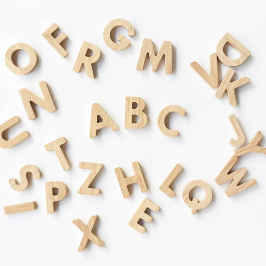 Bamboo Letters and Numbers