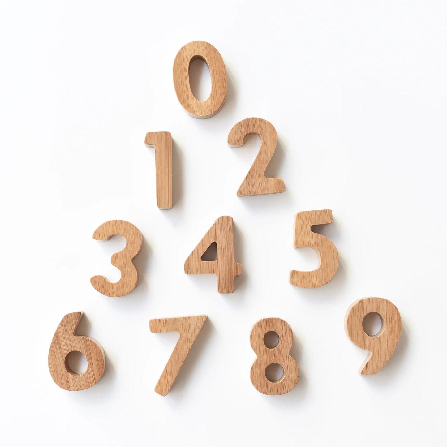 Bamboo Letters and Numbers