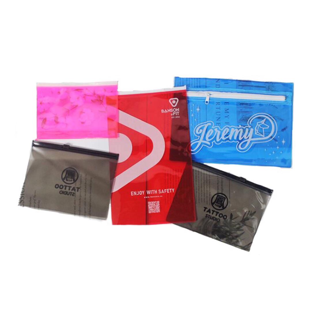 Colorful PVC Transparent Zipper Bag