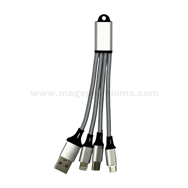 Branded 4-in-1 Multi Charging Cable