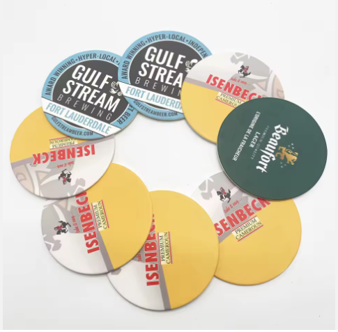 custom-absorbent-drink-coaster-logo