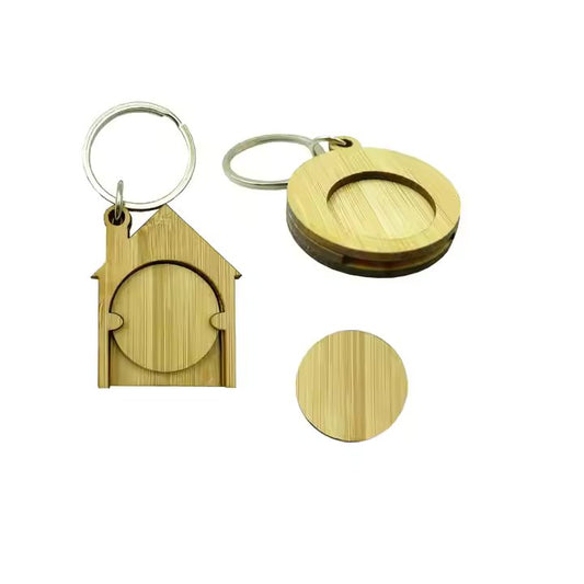 Bamboo Keychains