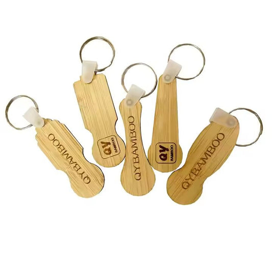 Bamboo Keychains