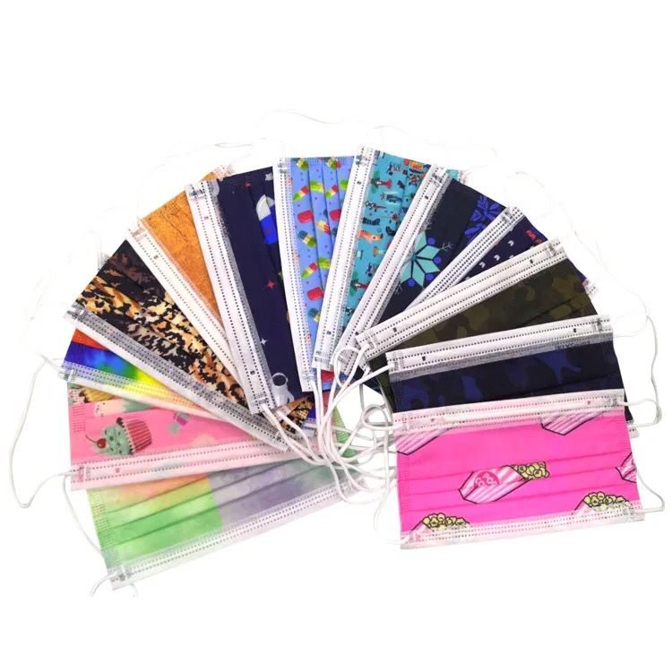 Custom 3 Ply Disposable Face Mask