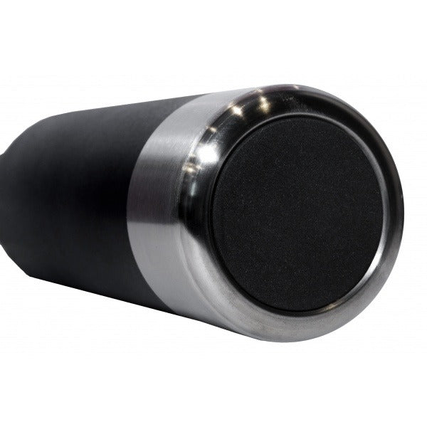 Double-wall high grade matte stainless steel flask 500ml close-up