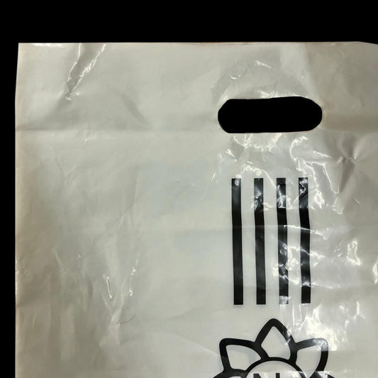 Glossy Die Cut Plastic Bag