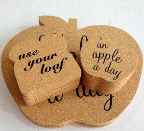 Custom Shape Cork Coaster