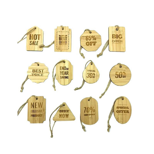 Bamboo Small Tags