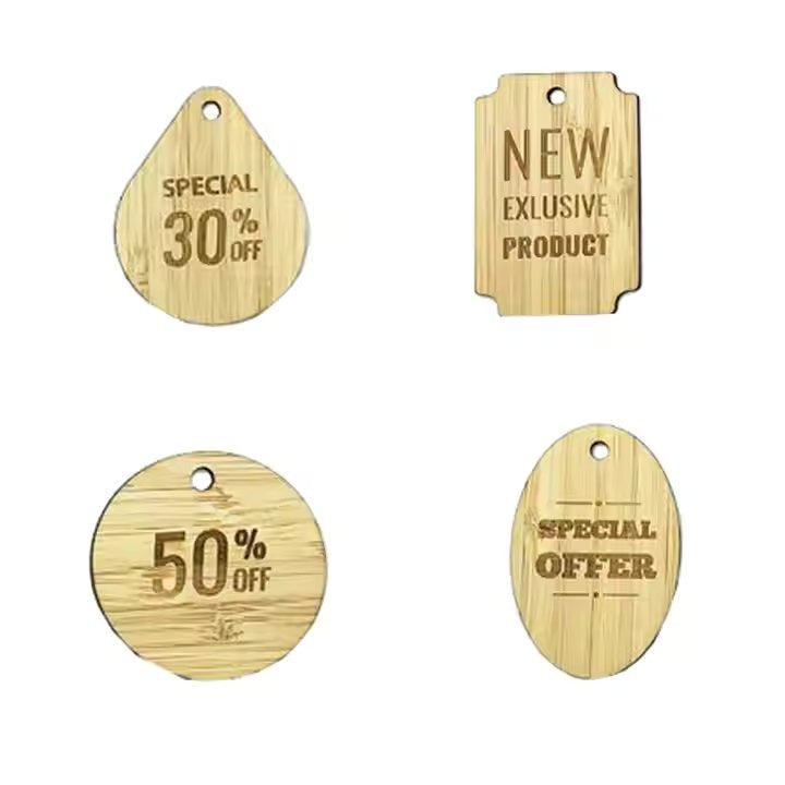 Bamboo Small Tags