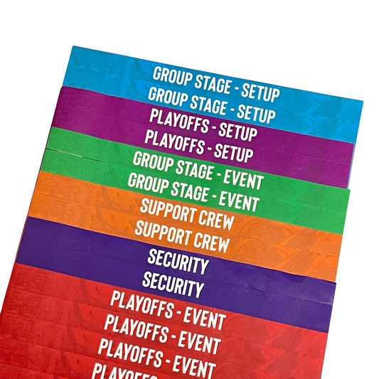 Custom Tyvek Wristband