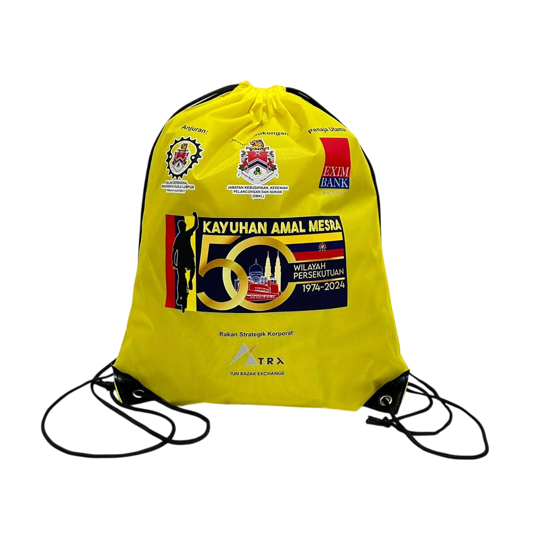 Custom Drawstring Bag – Lightweight Personalized Drawstring Bag for Events & Giveaways