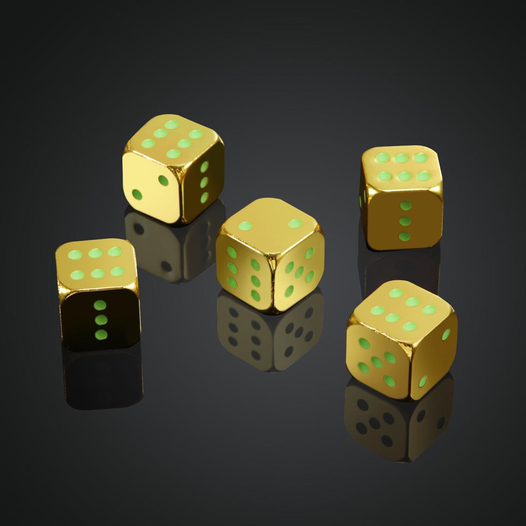 Glow In The Dark Dice