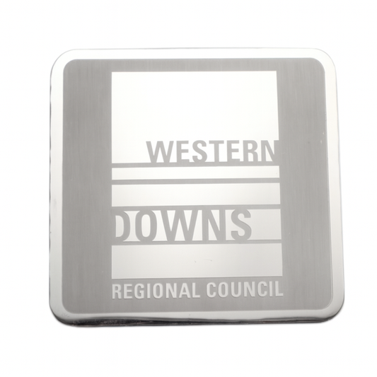 square-metal-coaster-engraved-logo