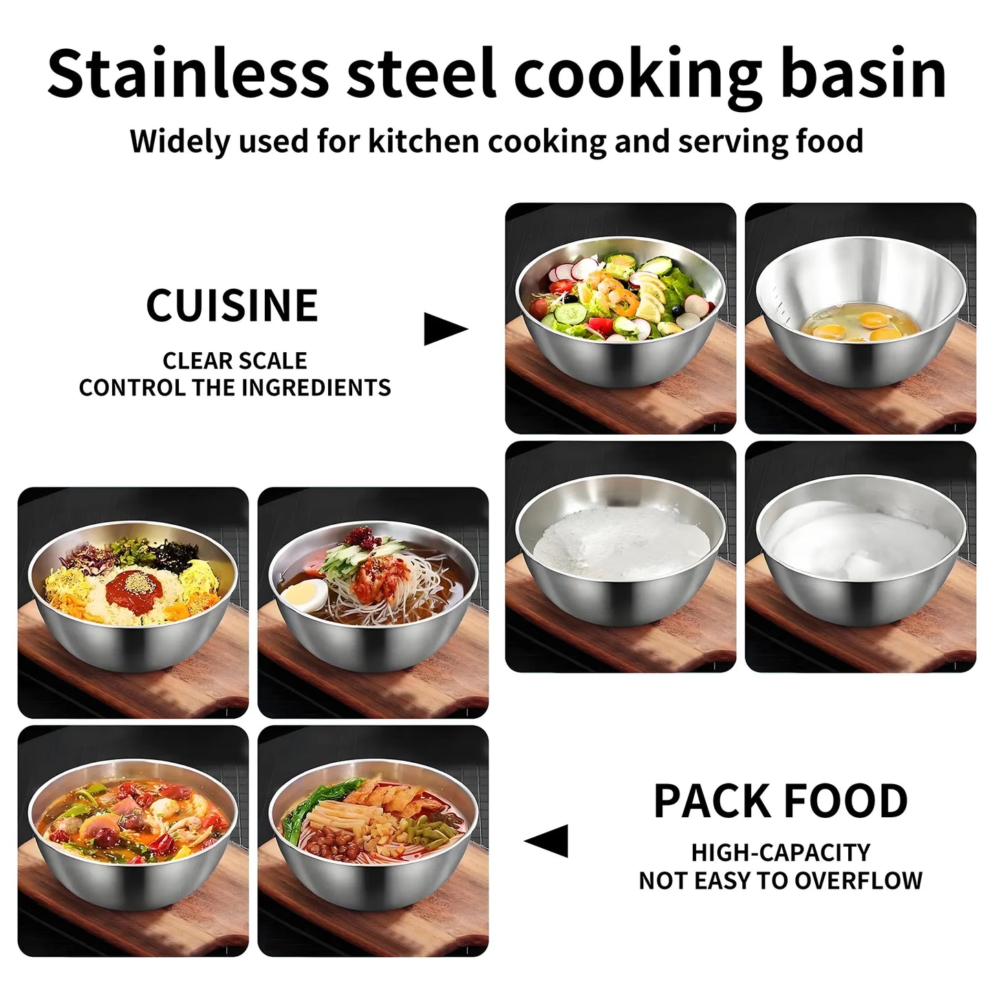 Stainless Steel Mixing Bowl