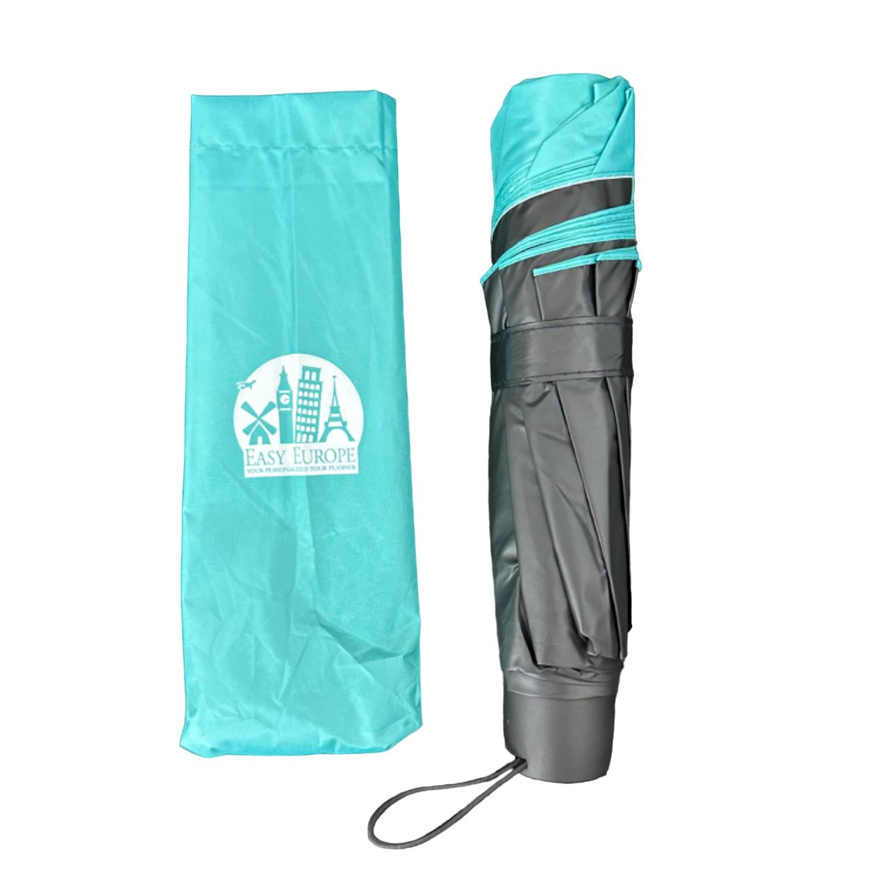 Fold Black Coated Umbrella