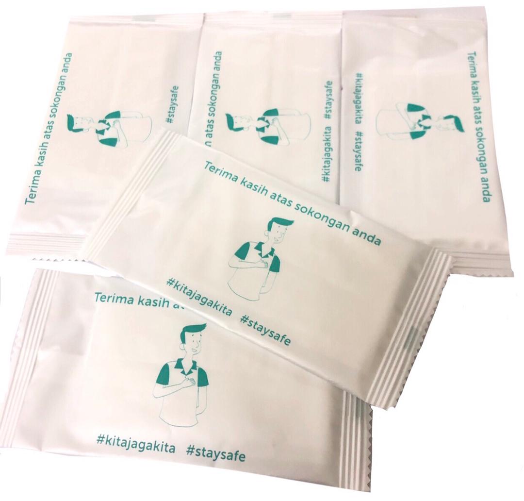 Antibacterial Wipes Printing