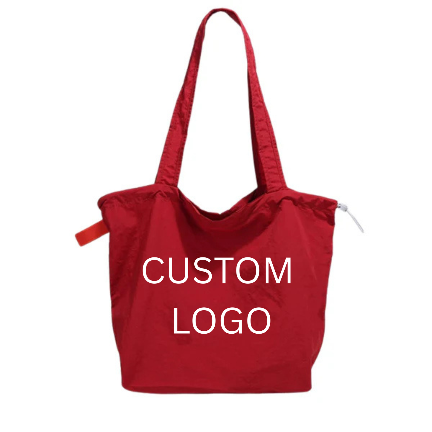 Custom Logo Artistic Canvas/Nylon Shopping Tote – Corporate Custom Tote Bag Supplier