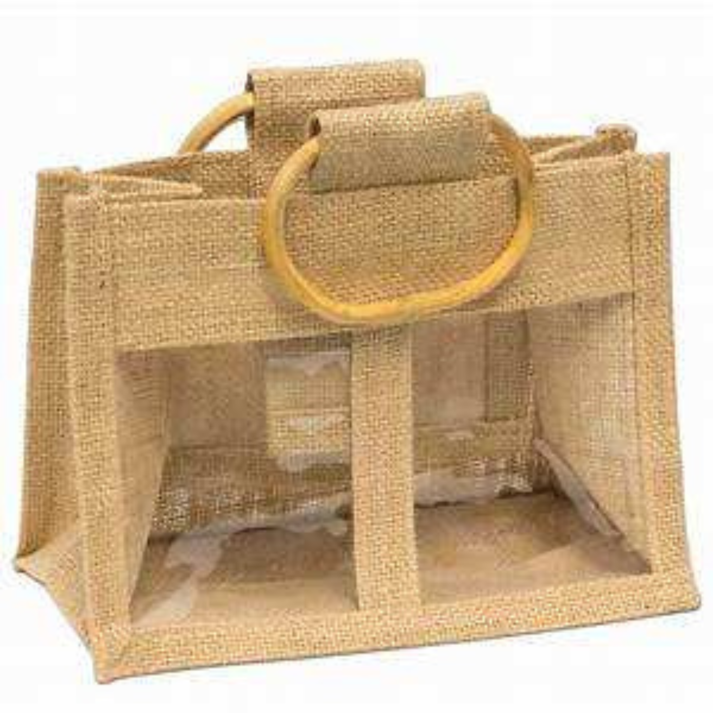 Two-Tone Jute Tote Bag – Premium Custom Jute Bags for Corporate & Event Branding