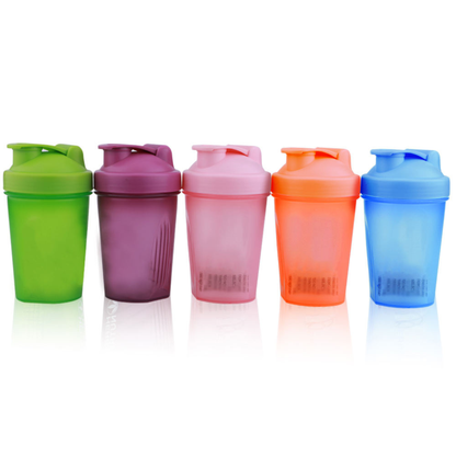 400ml & 600ml Shaker Bottle with Mixing Ball – Bulk Logo Printing