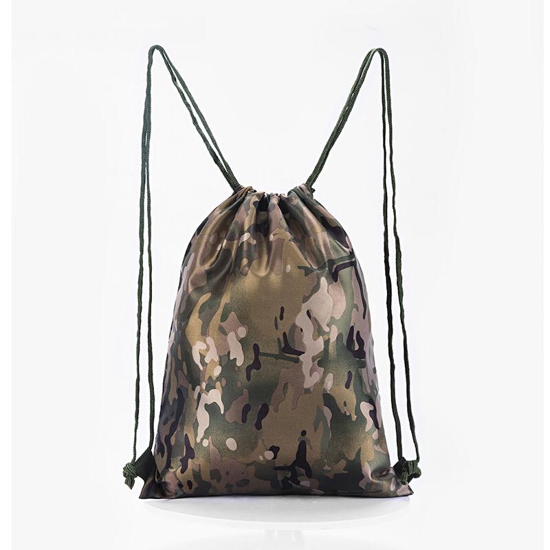 Army Print Drawstring Bag - Ready Stock