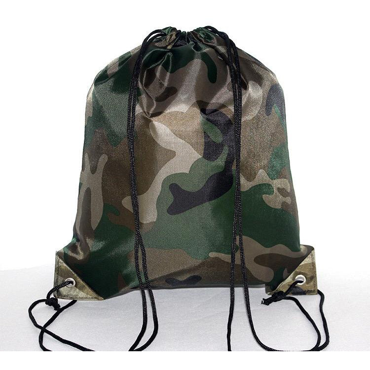 Army Print Drawstring Bag - Ready Stock