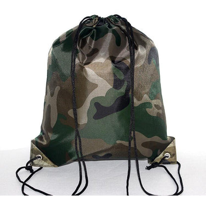 Army Print Drawstring Bag - Ready Stock