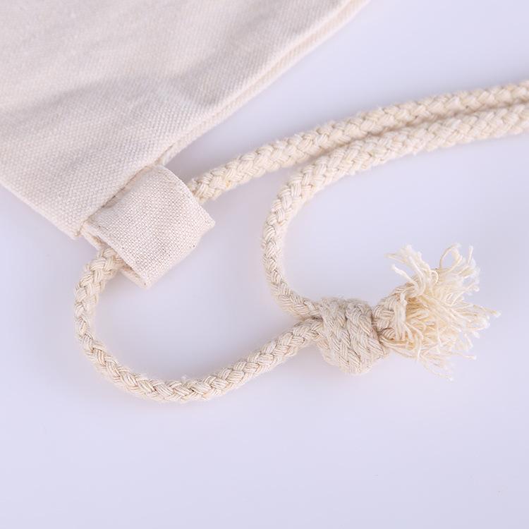 Original Color Canvas Drawstring Bag 12oz