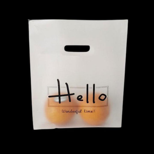Matte Die Cut Plastic Bag