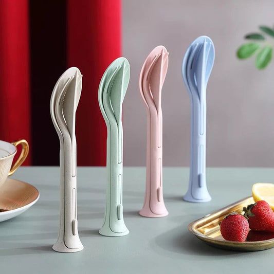 Compact Travel Cutlery Set