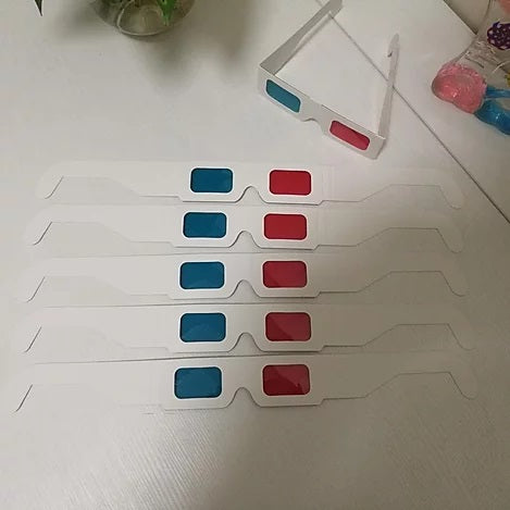 Custom Paper 3D Glasses
