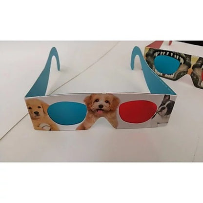 Custom Paper 3D Glasses