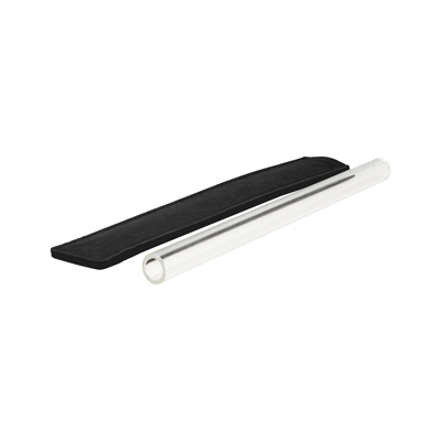Straw Glass with Felt Pouch