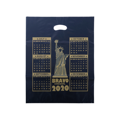 Matte Die Cut Plastic Bag