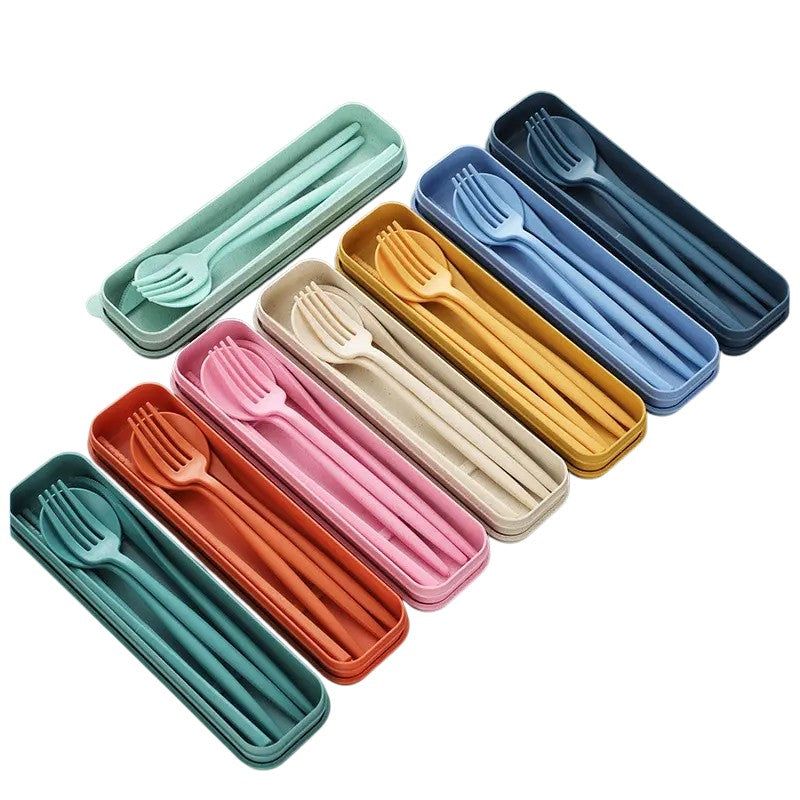 4-in-1 Wheat Cutlery Set